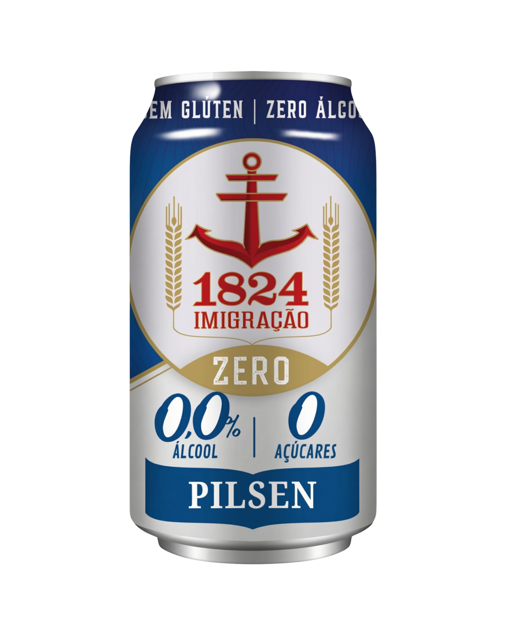 Lata Imigração Pilsen Zero — 0,0% álcool
